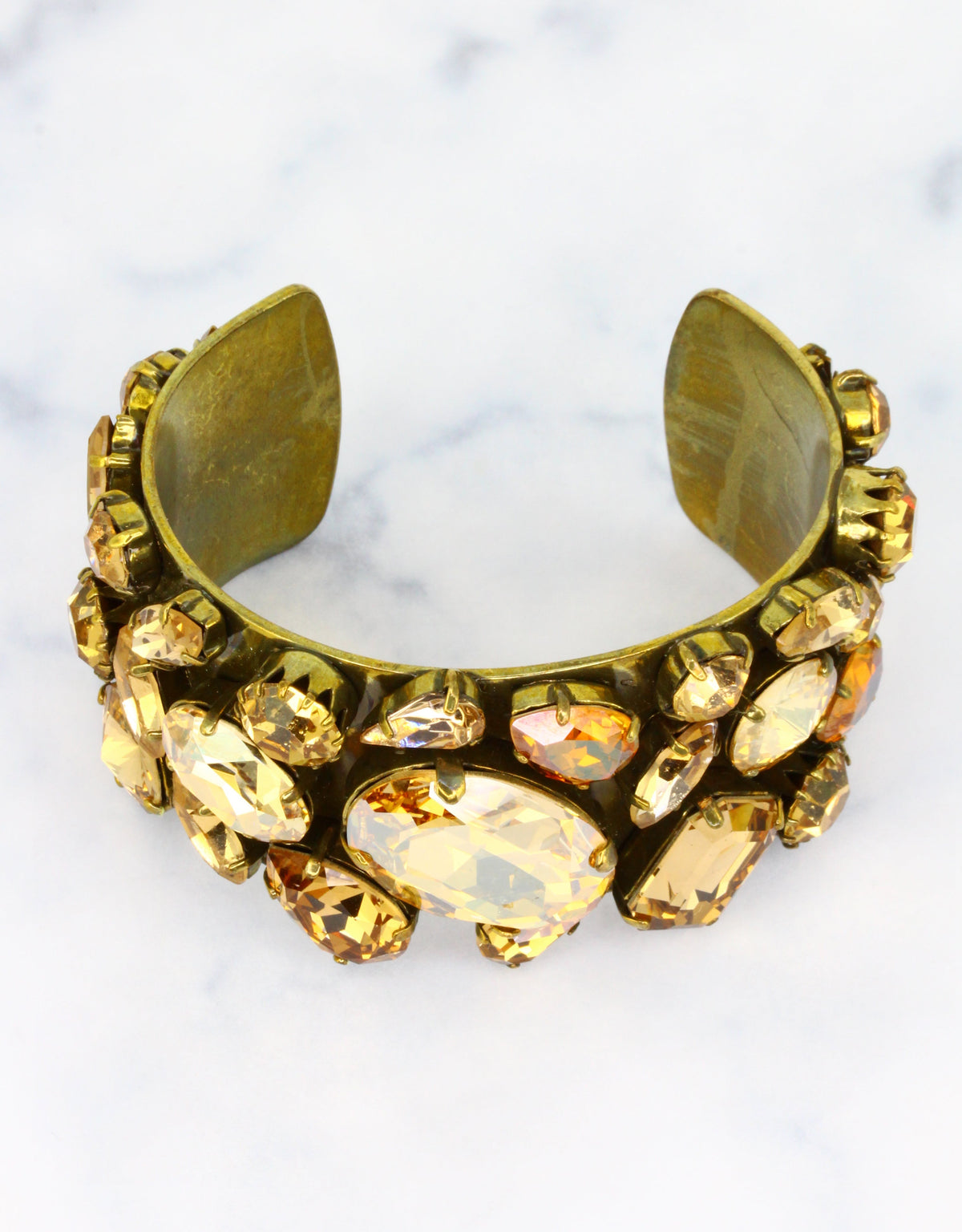 those brides who love to wear vintage jewellery to their wedding shop the crystal cuff bracelet
