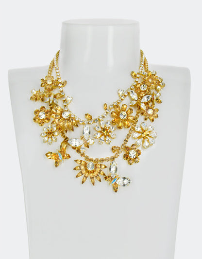 designer floral necklace for women