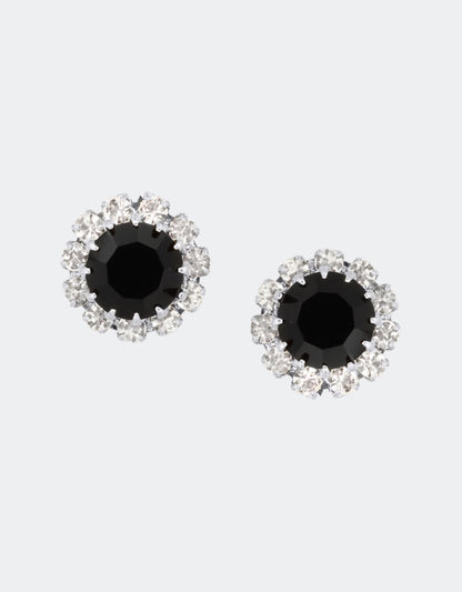 curated essential studs with silver plating