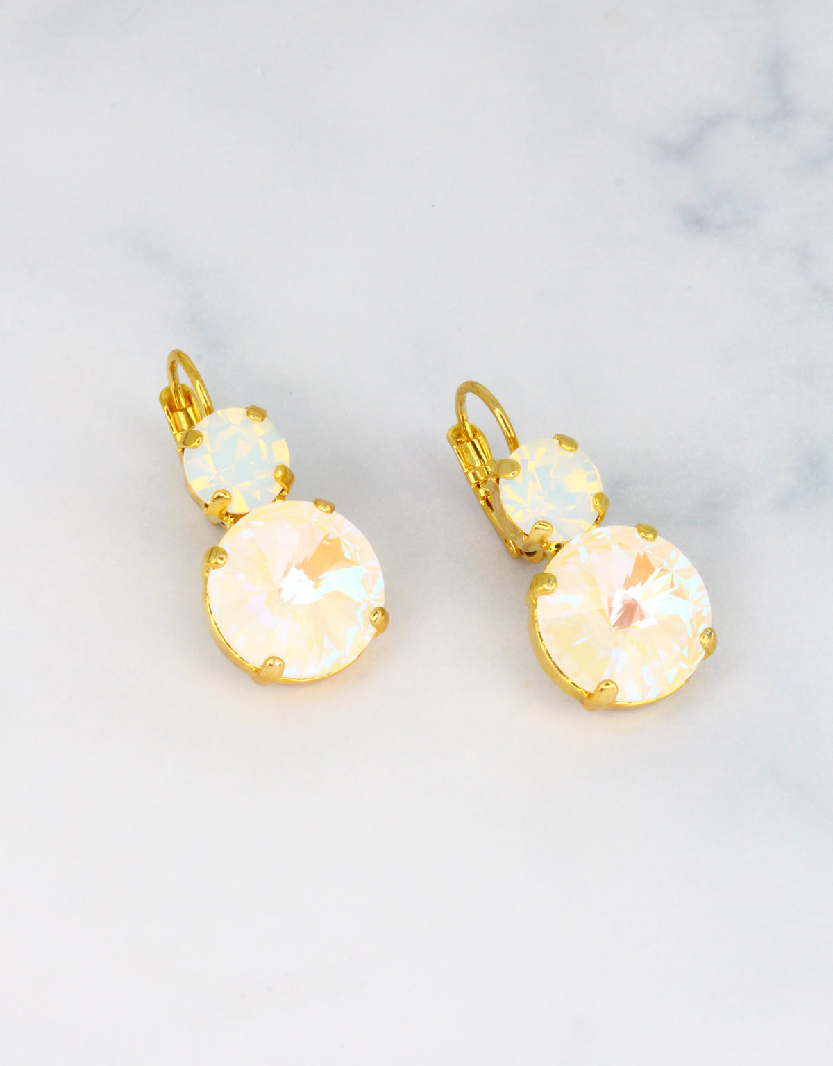 evening crystal earrings