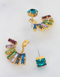selene crystal statement earring for evening parties or soiree