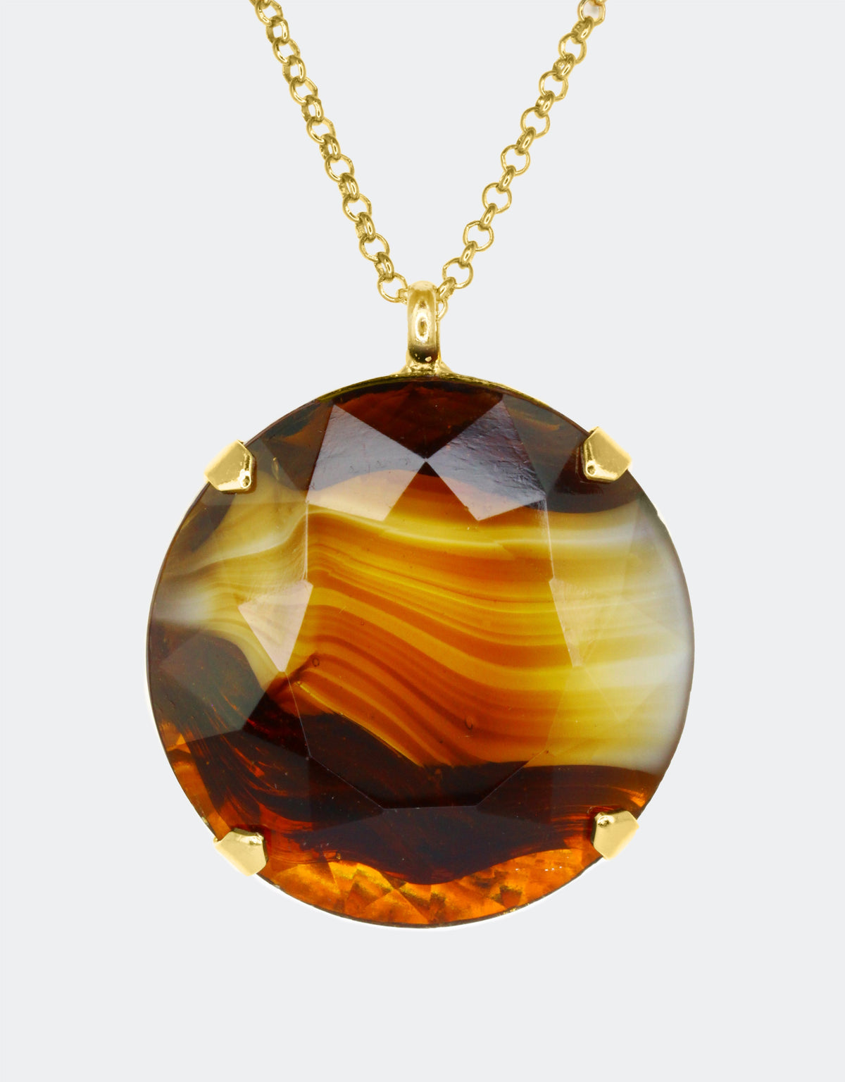 everyday pendant necklace by selene crystal