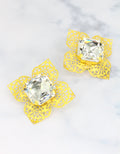filigree crystal earrings a fine european design for women who love handcrafted vintage jewellery