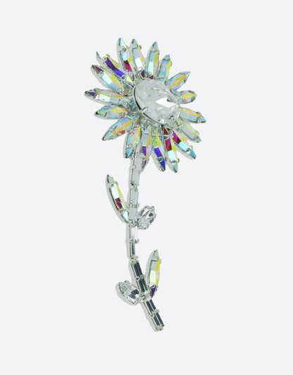 floral brooch fine wedding jewellery in unisex style