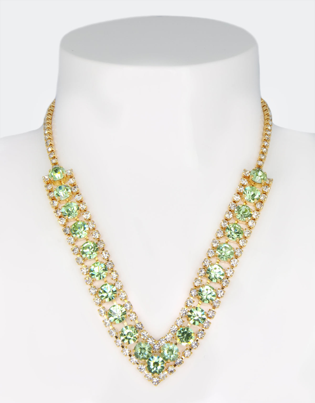 gold european crystal jewellery