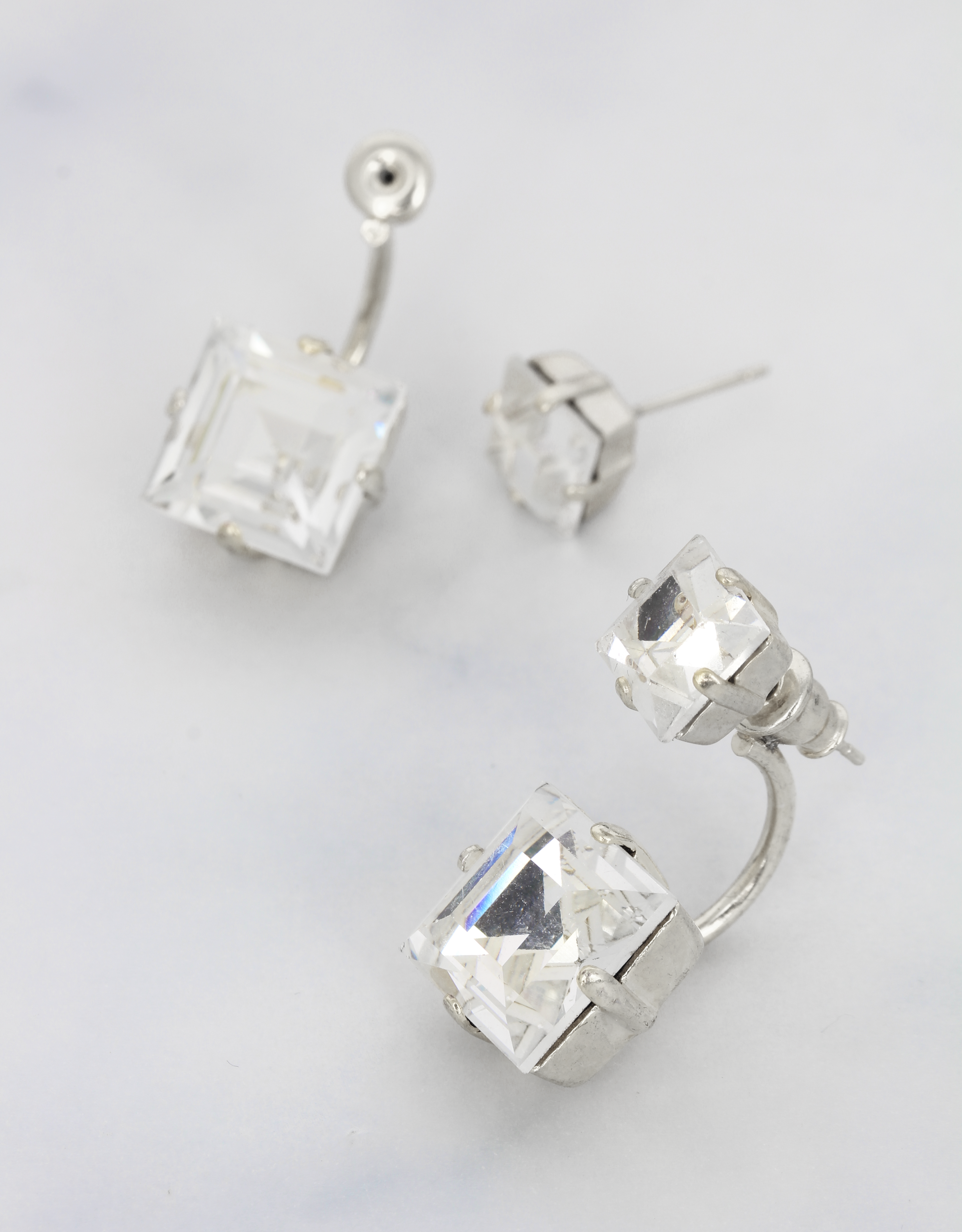handcrafted crystal earrings bespoke luxury