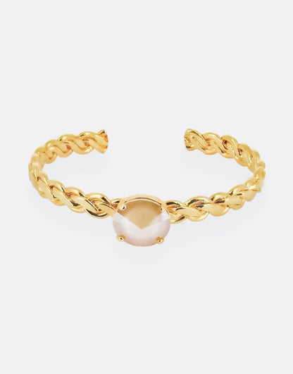 ivory crystal bracelet for women who are looking for luxury bridal jewellery