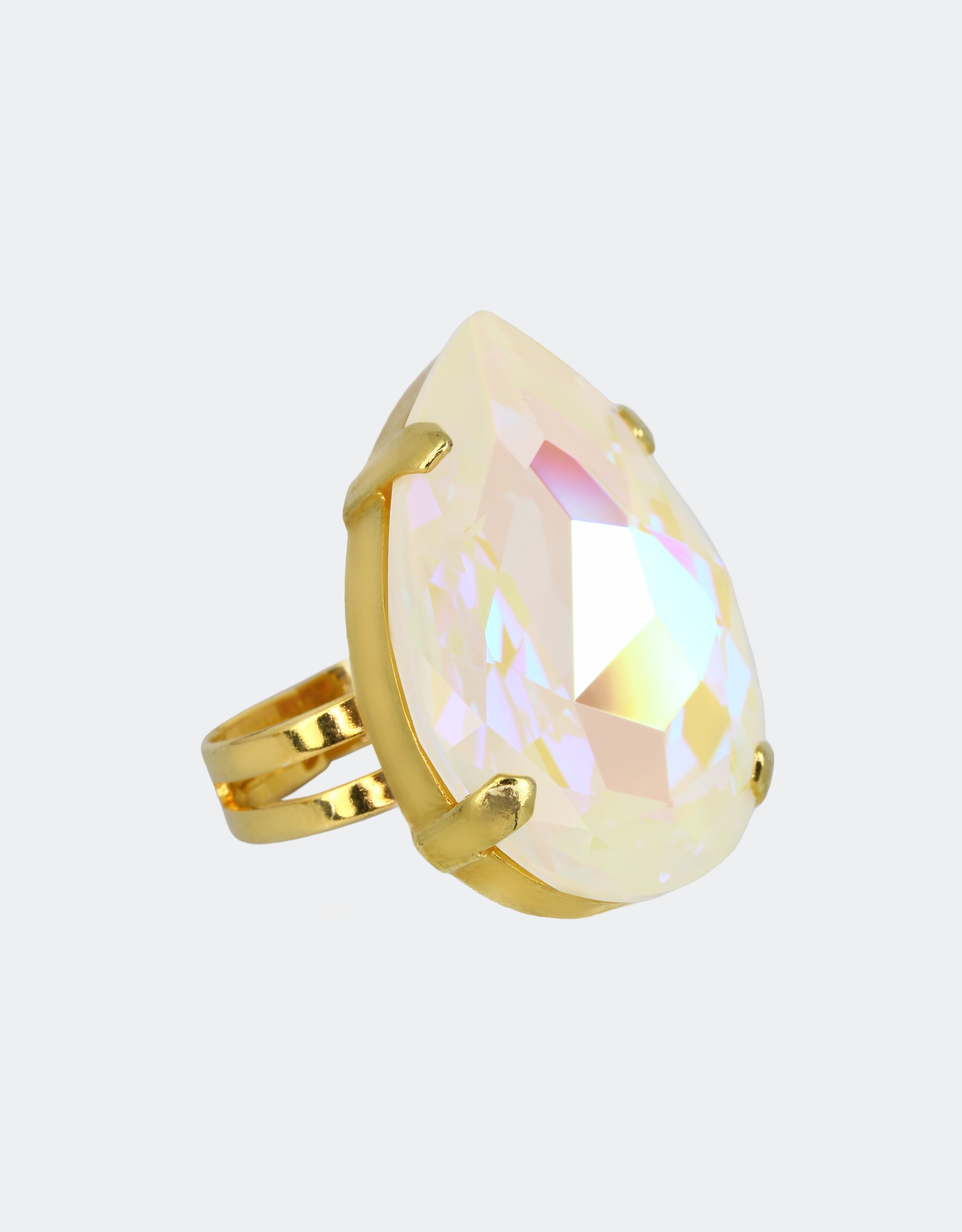 selene crystal ivory rings are trending for weddings