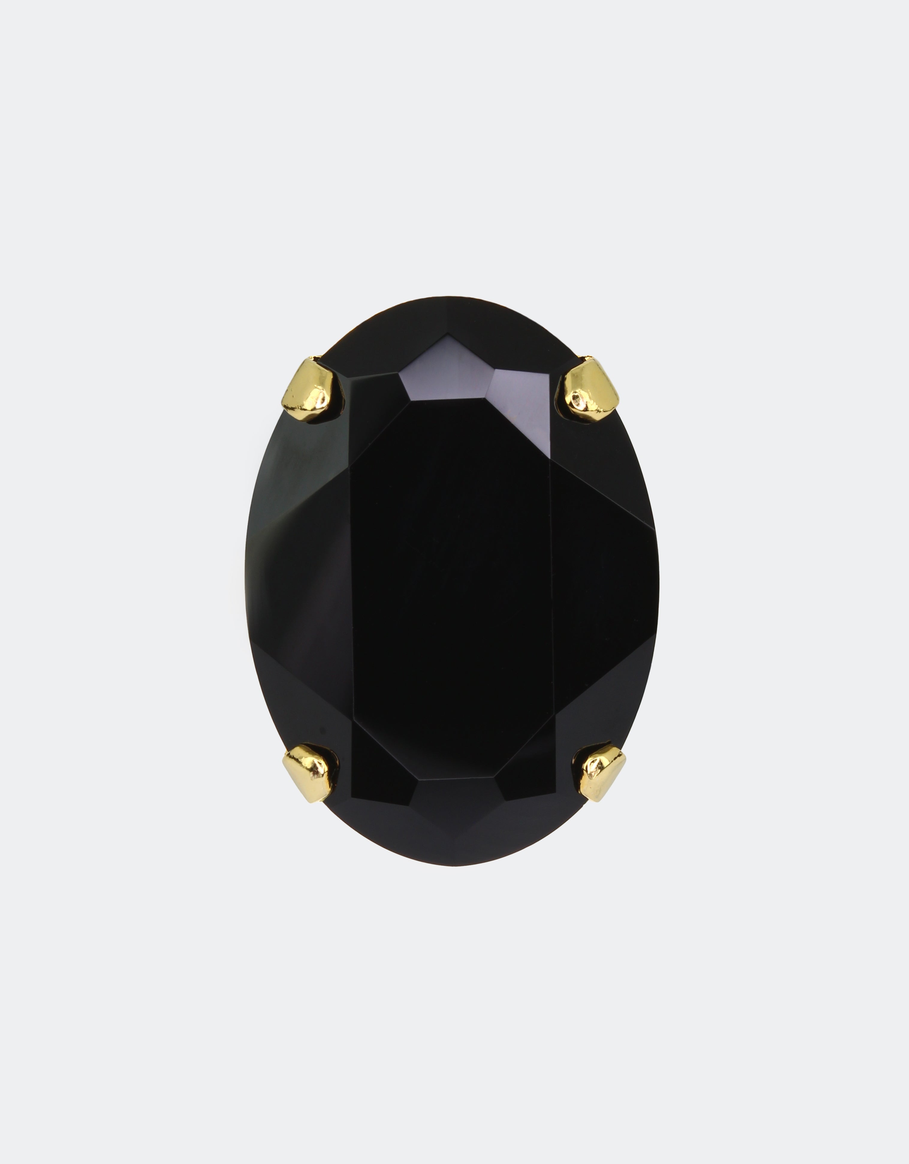 jest black crystal ring for european cocktail parties