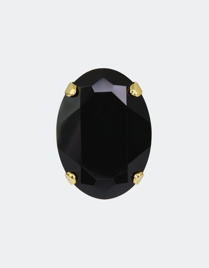 jest black crystal ring for european cocktail parties