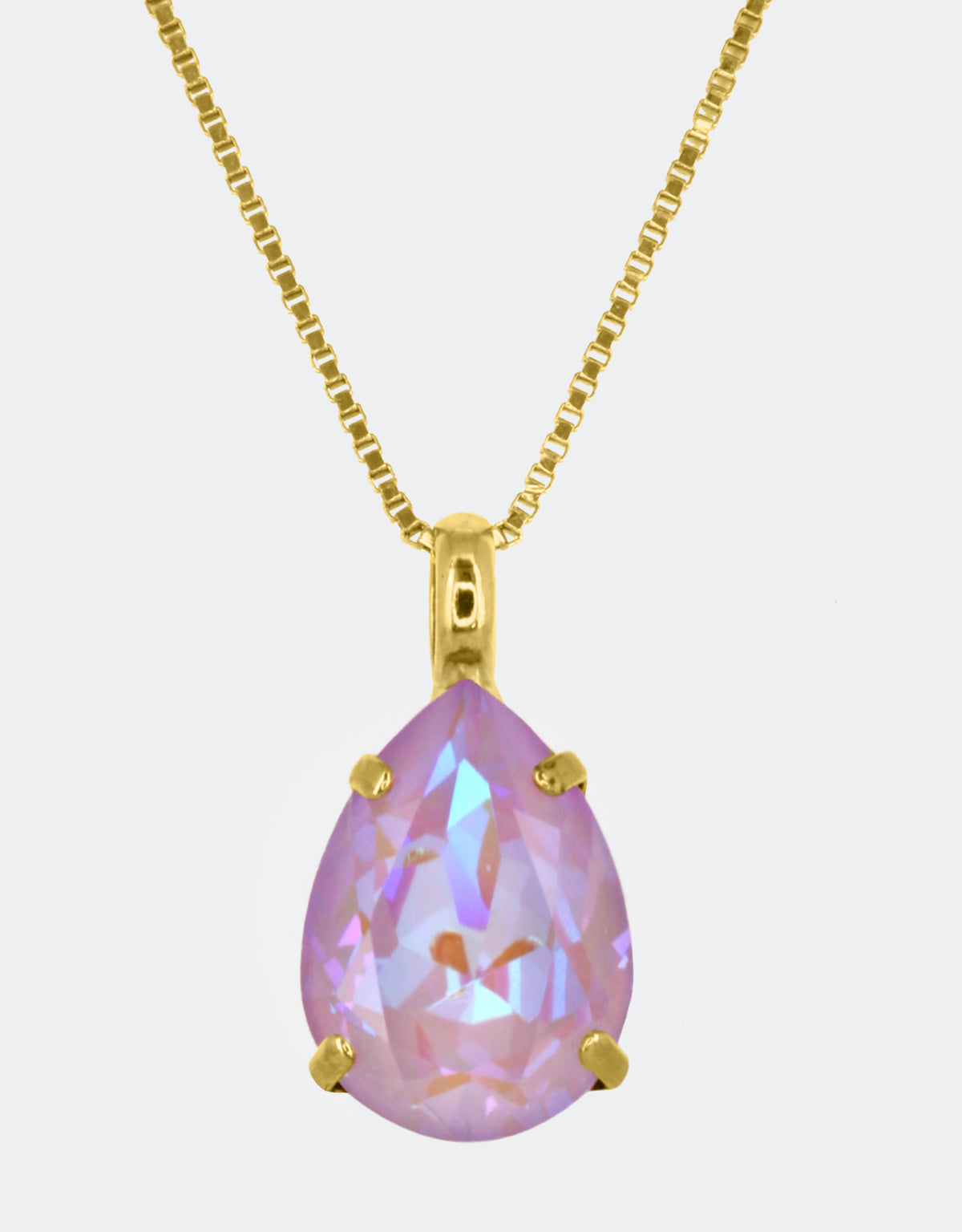 lavender pendant necklace for formal occasions