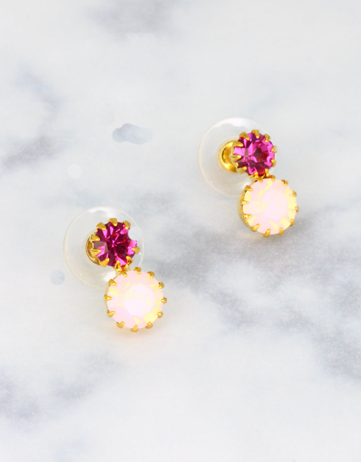 london handcrafted crystal earrings for women