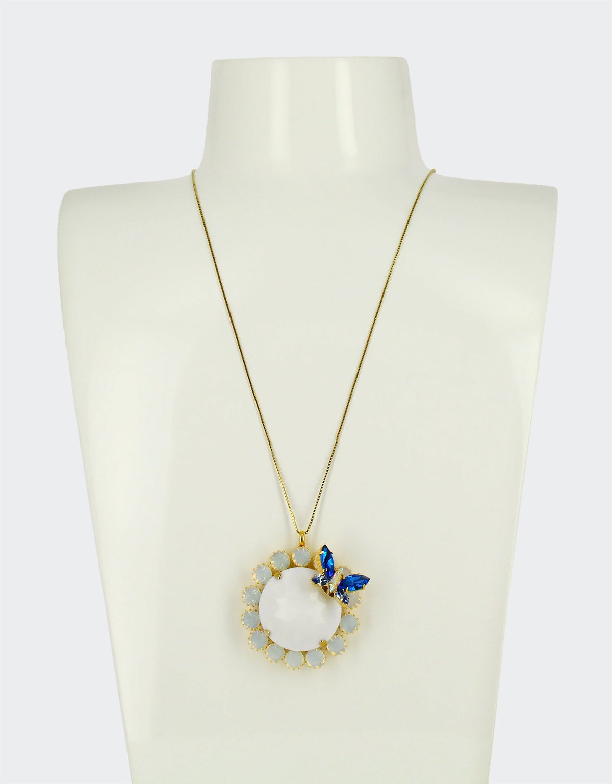 long chain butterfly pendant for women who prefers everyday style minimal jewellery