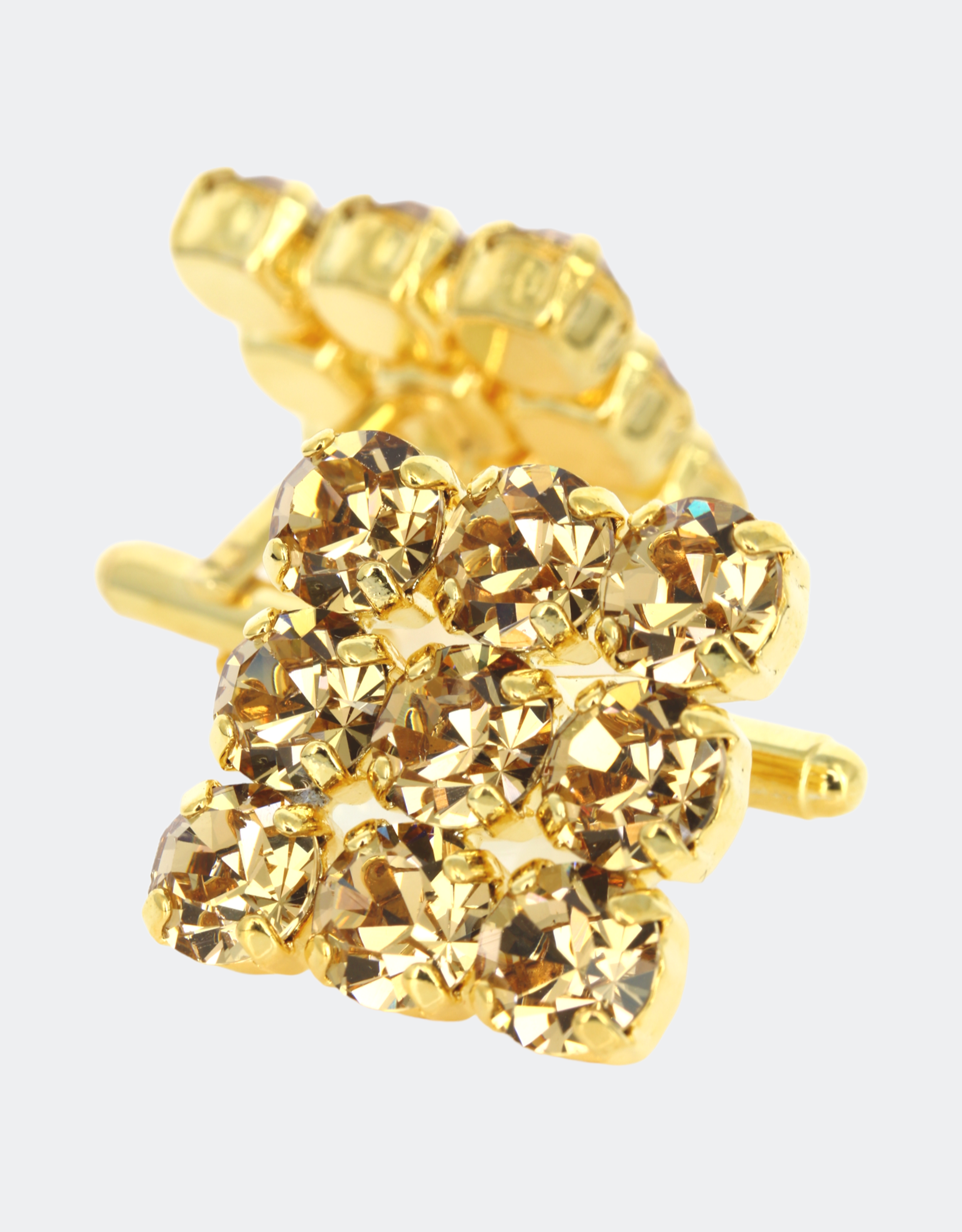 golden plated cufflinks for men a luxurious designer jewellery 
