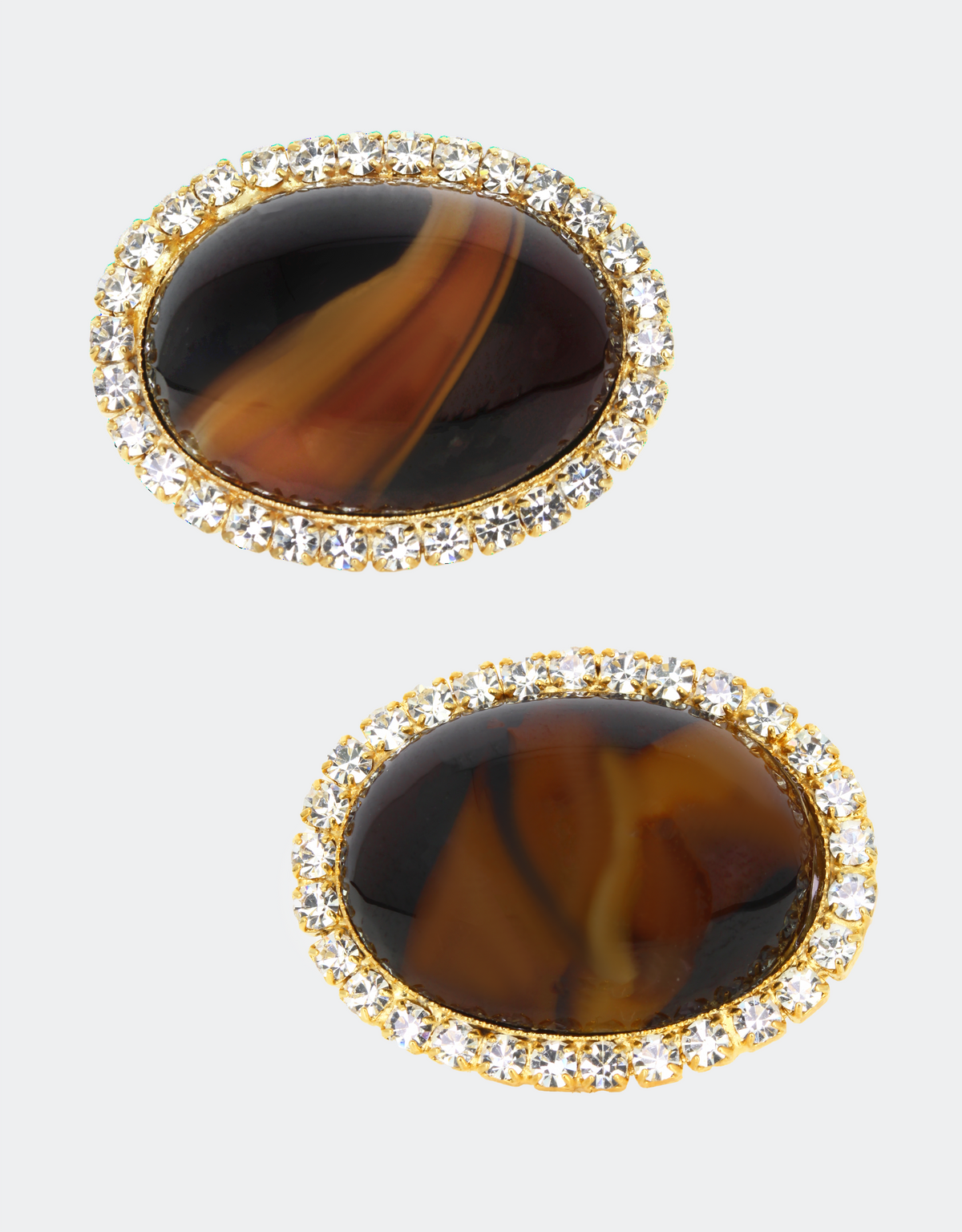milo stone cufflinks for men in oval shape