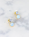 minimal style crystal jewellery for prom
