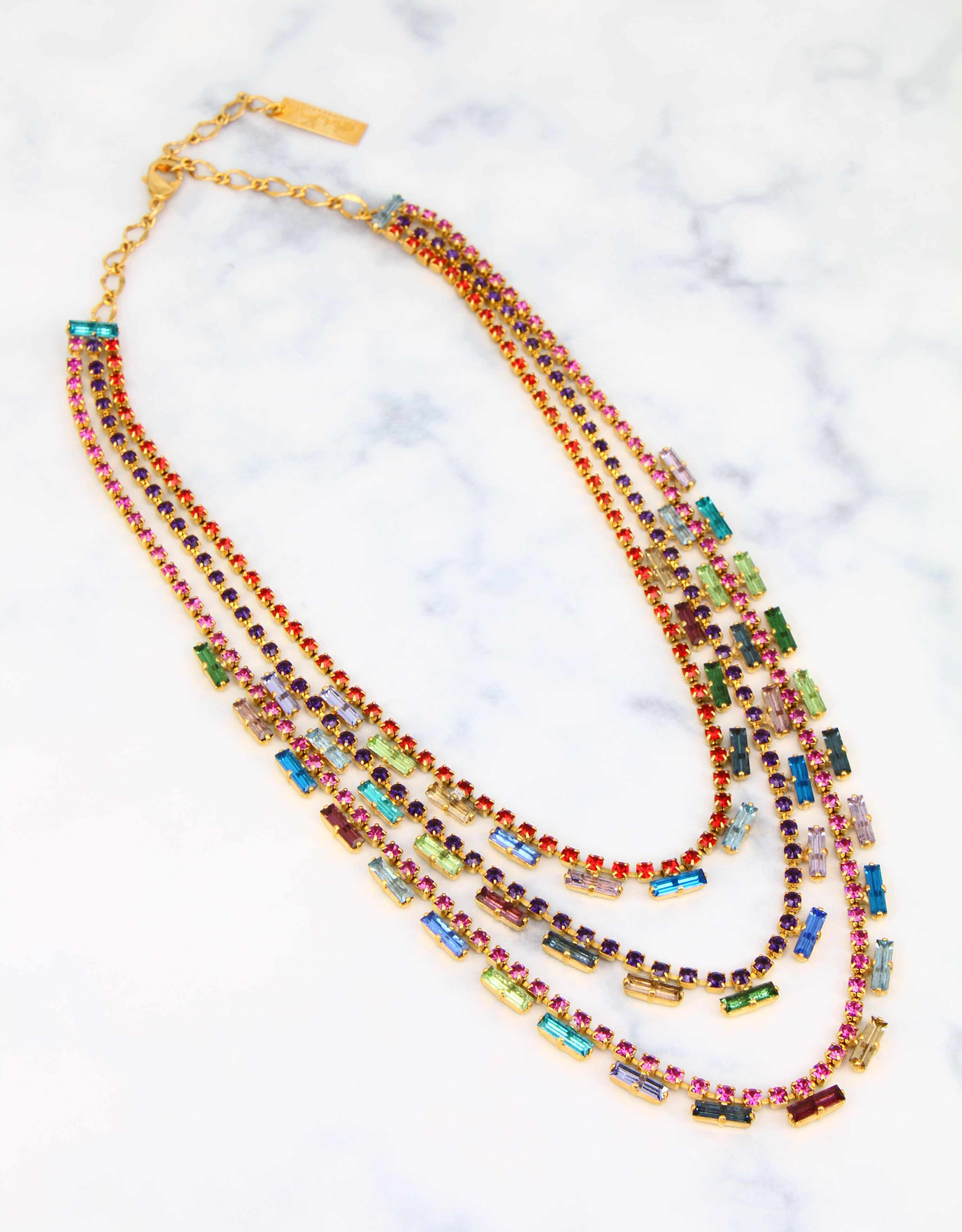 multi strand necklace a bohemian luxury jewellery