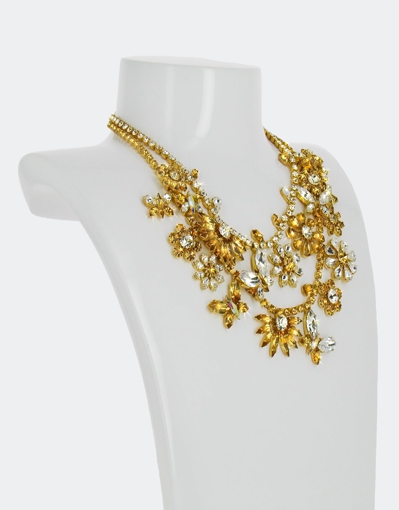 golden botanical necklace a nature inspired jewellery