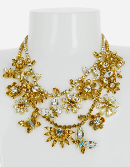 nova crystal necklace a london designer jewellery