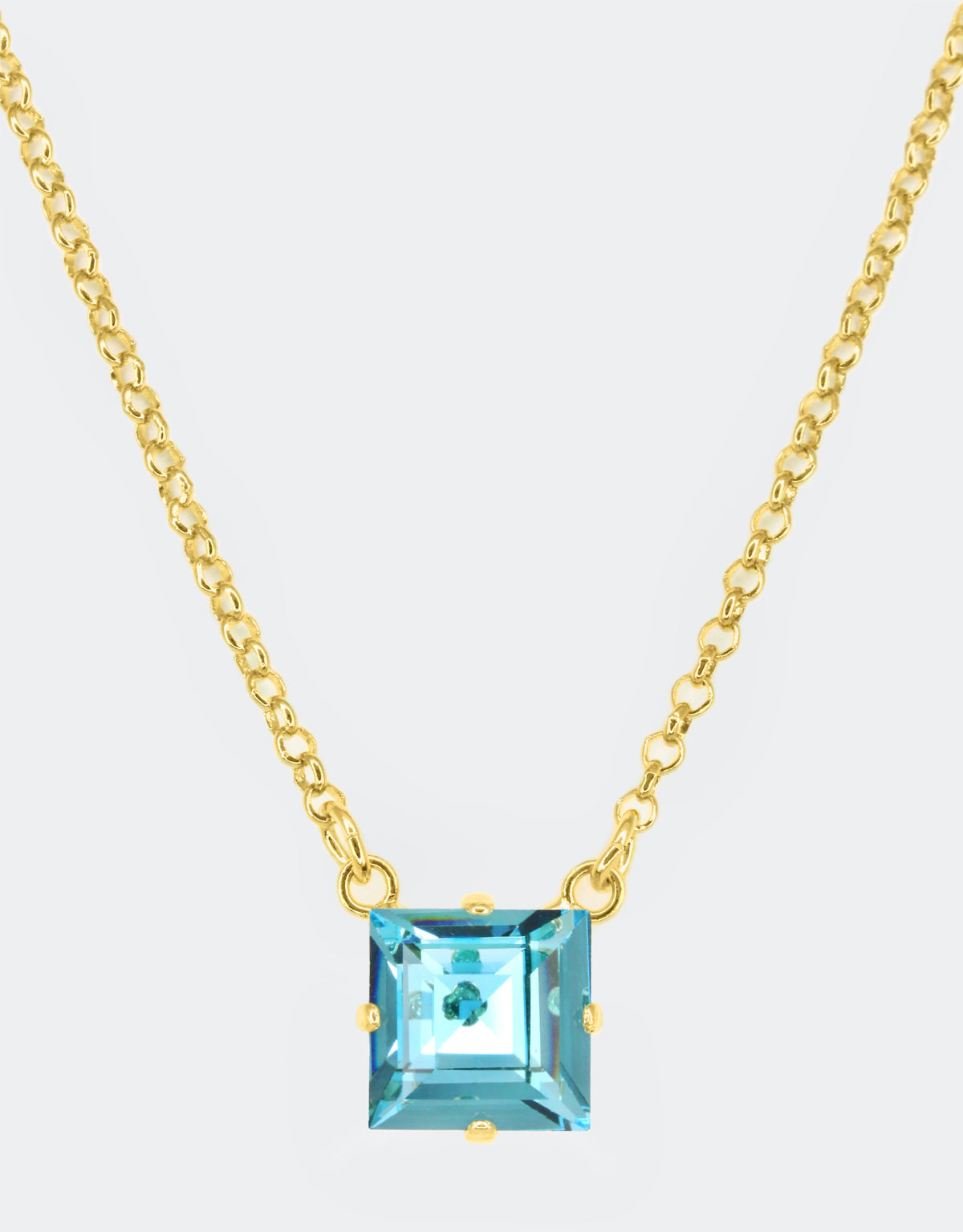pablo square pendant an everyday minimalist jewellery