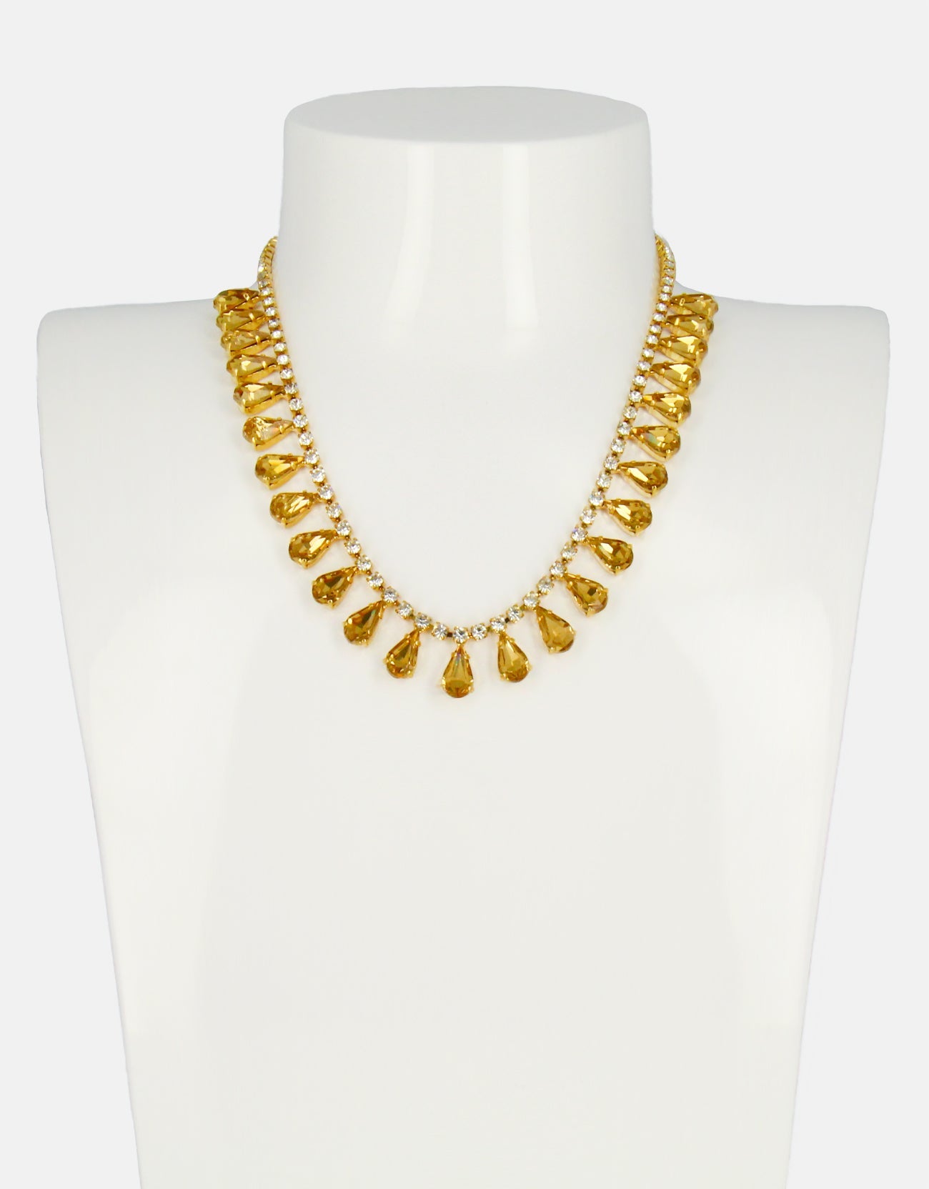 pear crystal necklace for women who are looking for everyday luxury jewellery