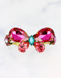 pink flower design bracelet for brides