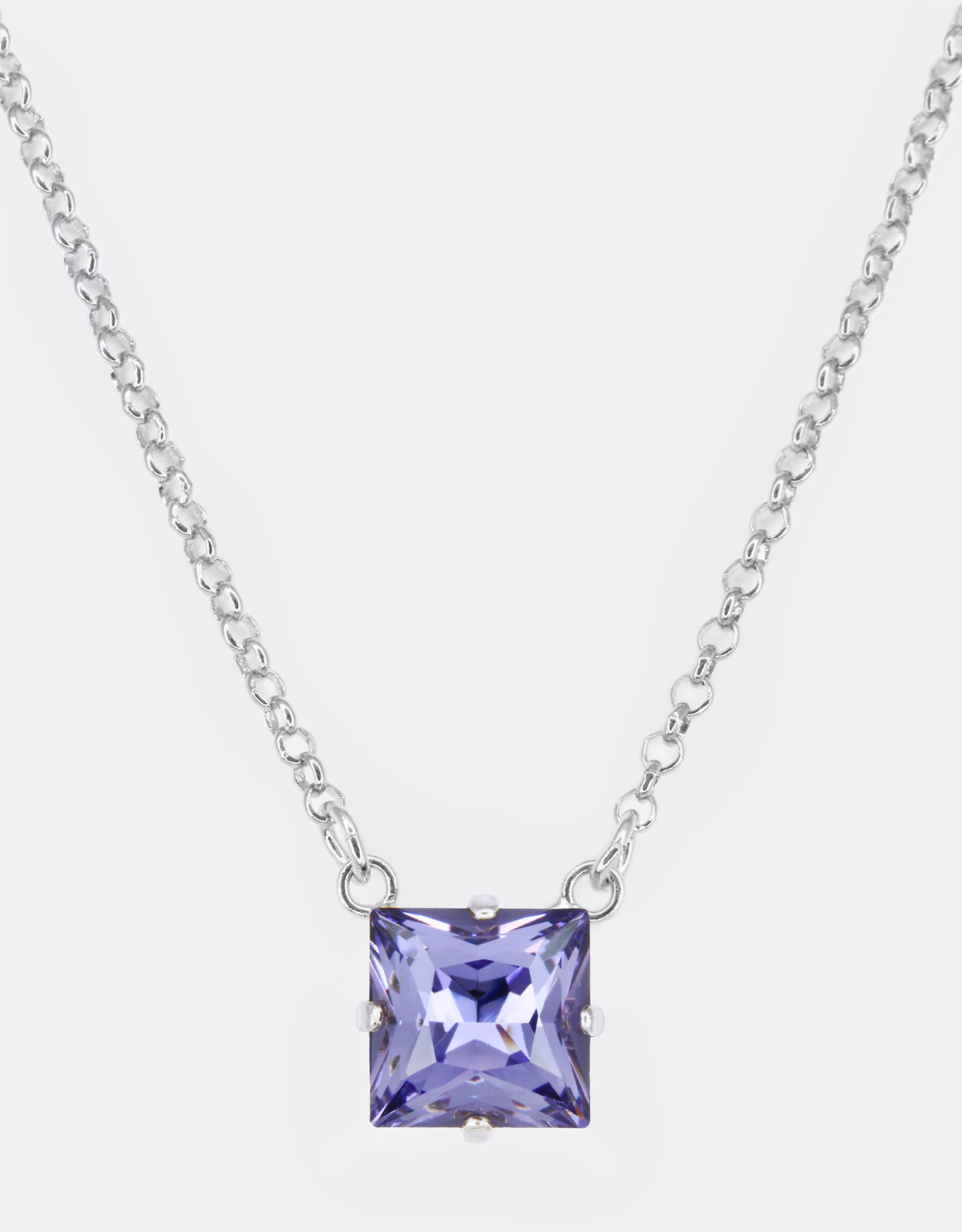purple necklace a prime choice as engagement jewellery