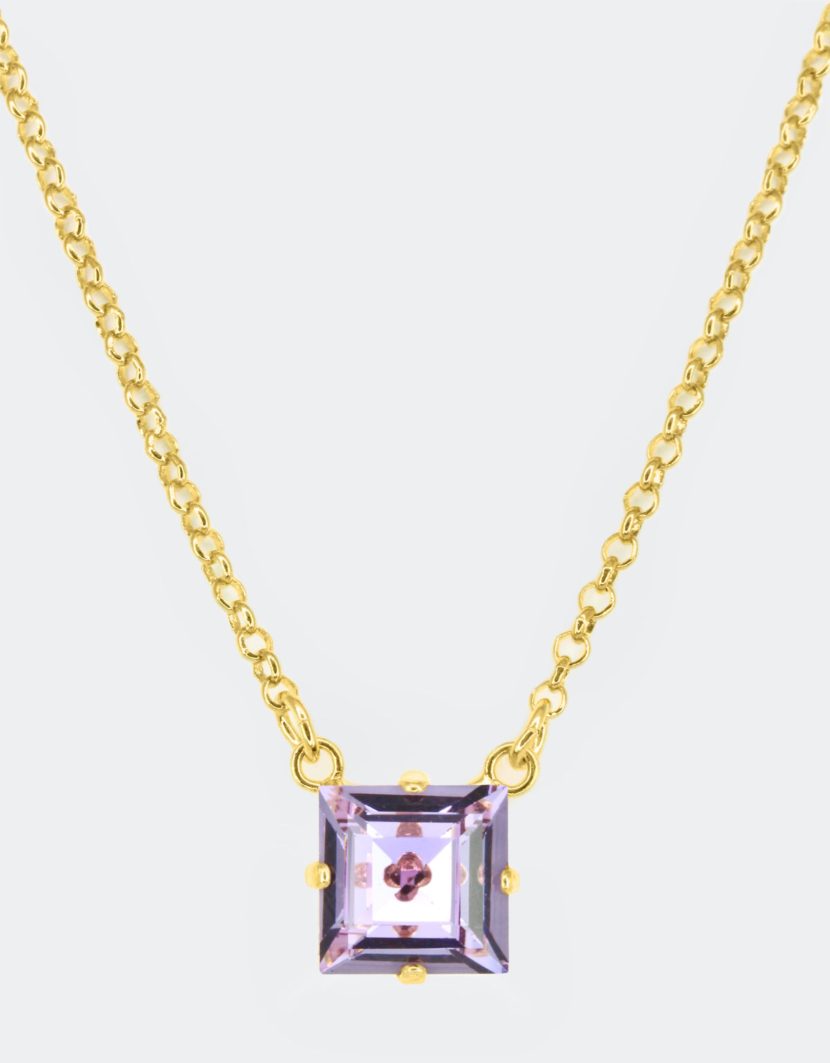 purple pendant an office wear jewellery