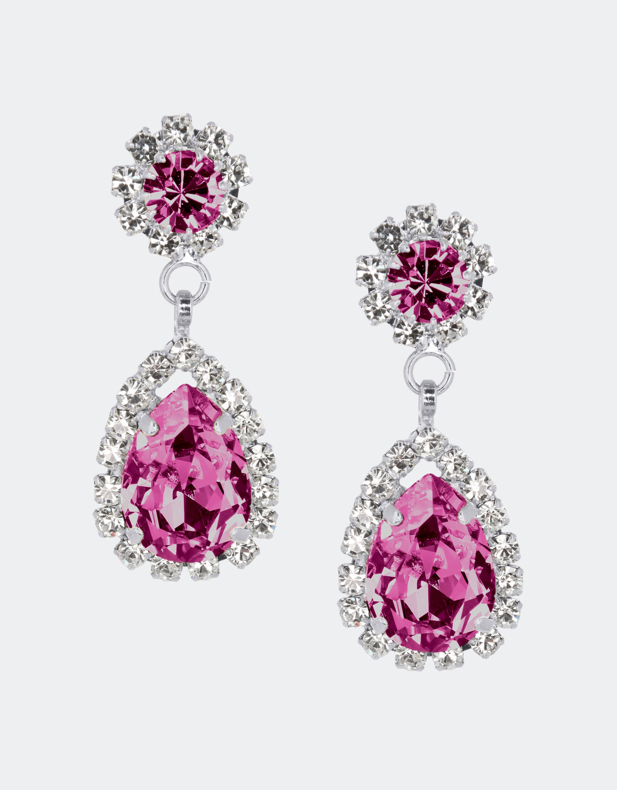 red earrings for ball gowns