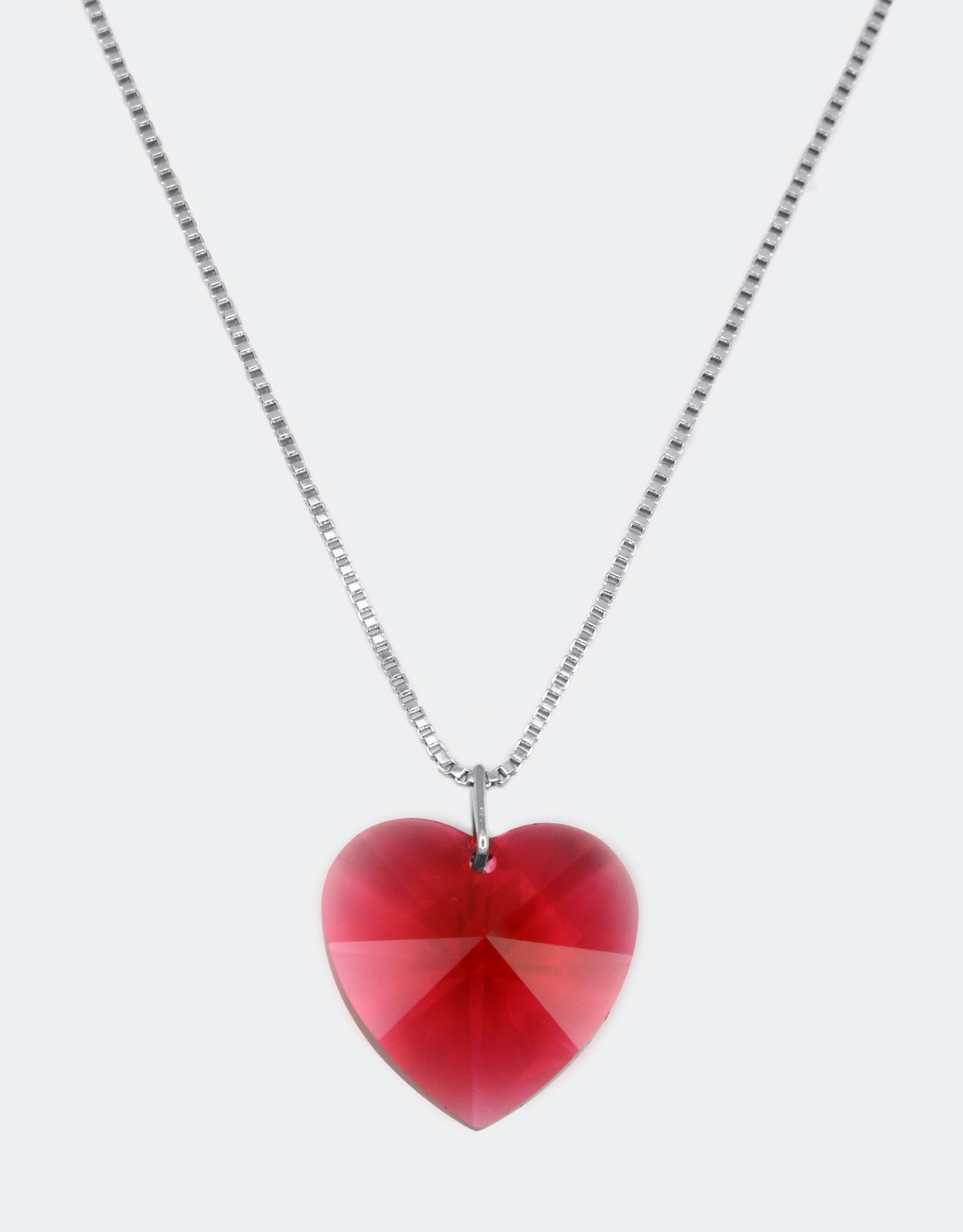 red heart pendant a perfect anniversary gift for her