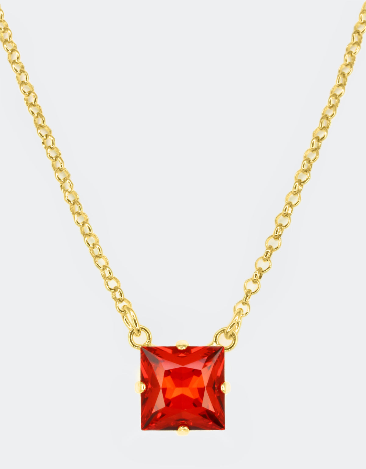 red scarlet necklace a classy anniversary gift for her