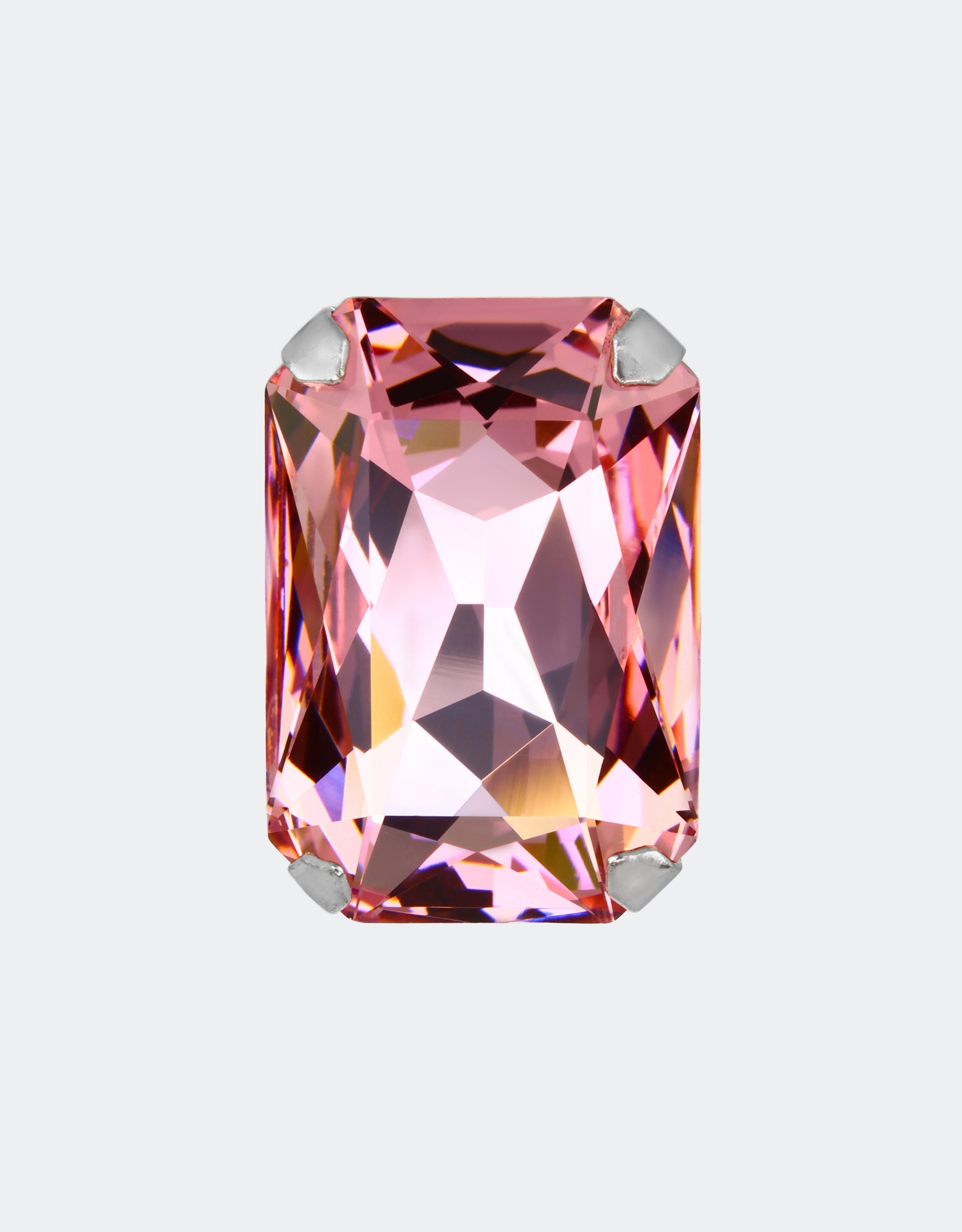 rose crystal ring