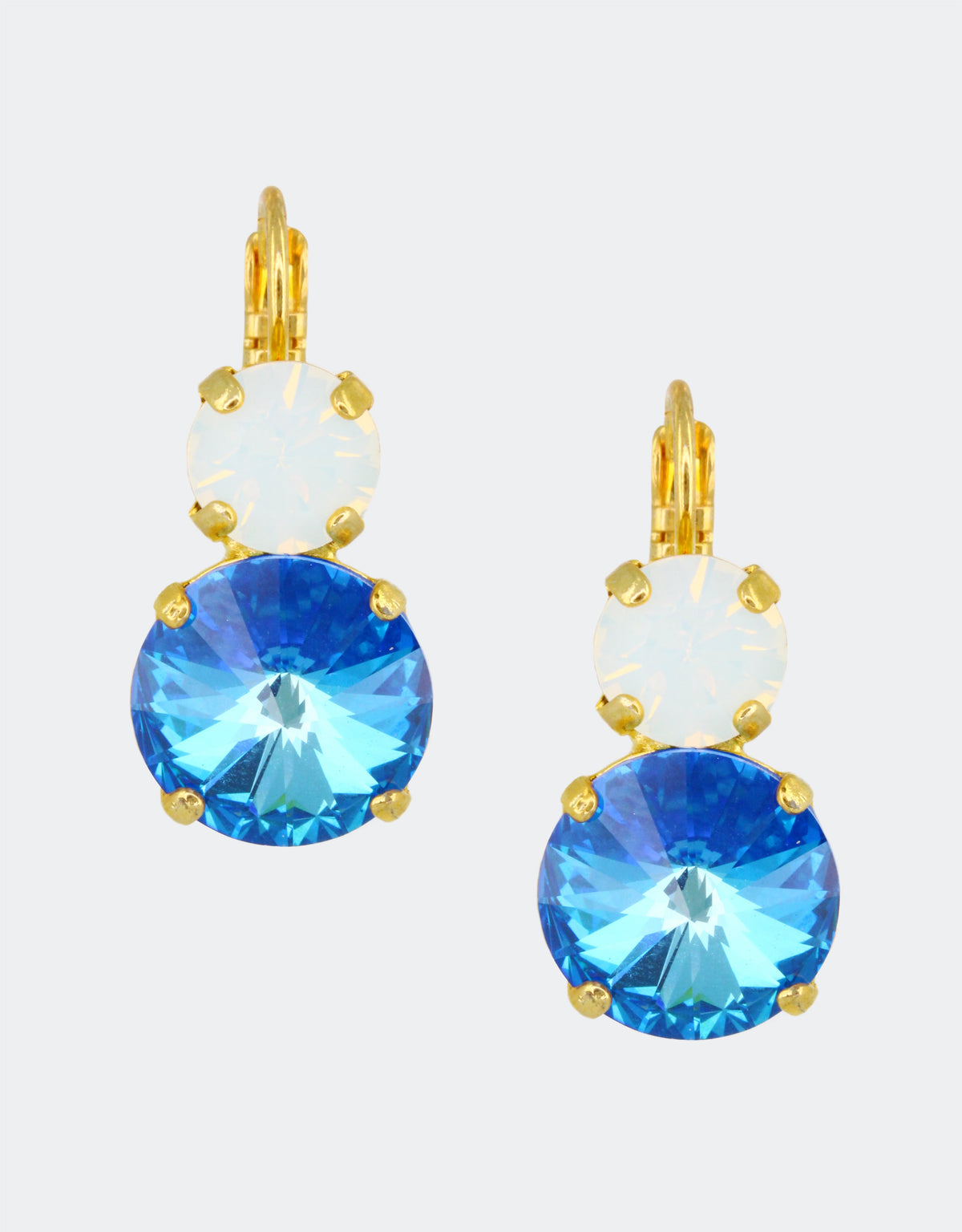 royal blue dressing earrings for women