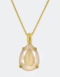 royal ivory crystal pendant a fine bridal crystal jewellery by selene crystal