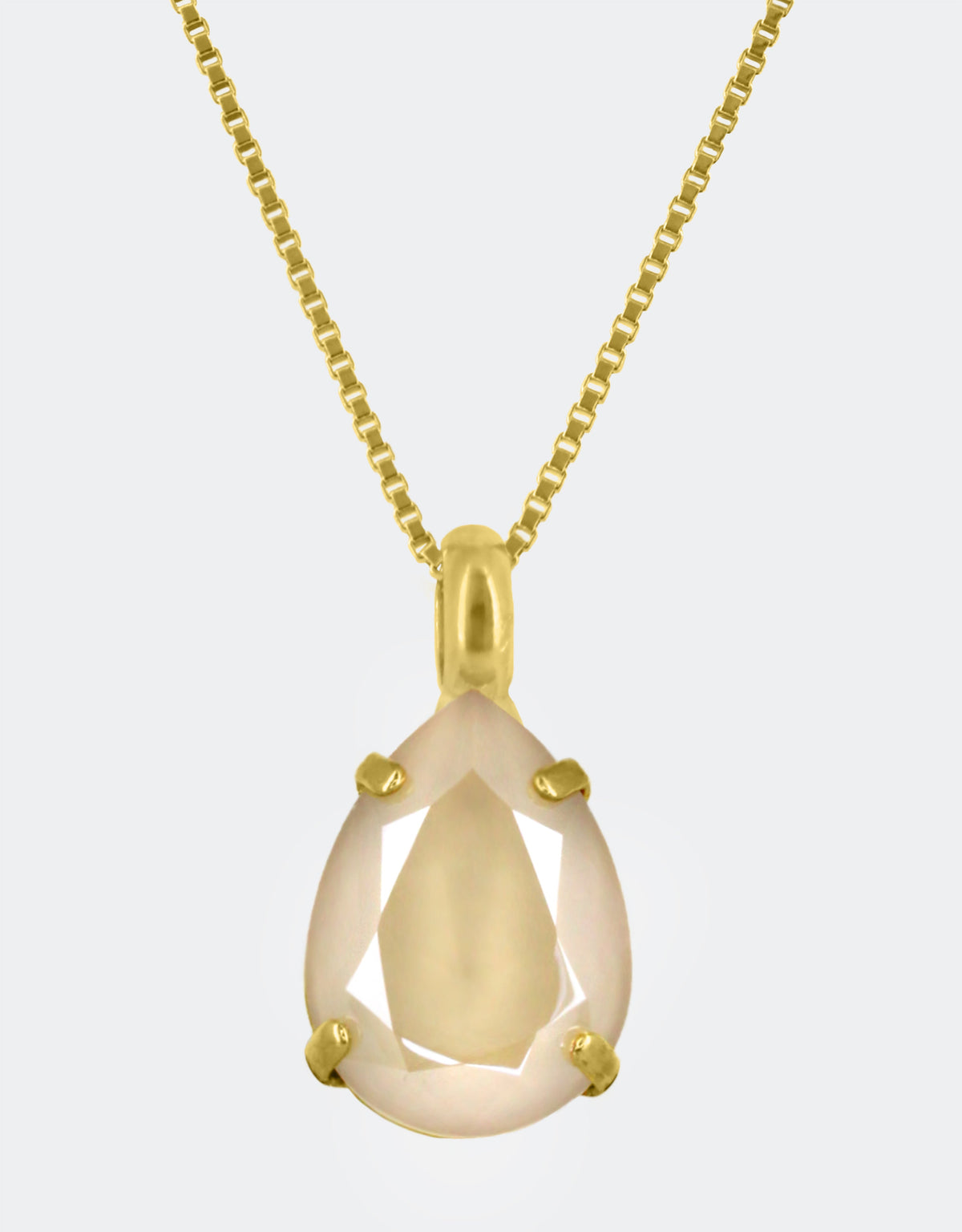 royal ivory crystal pendant a fine bridal crystal jewellery by selene crystal