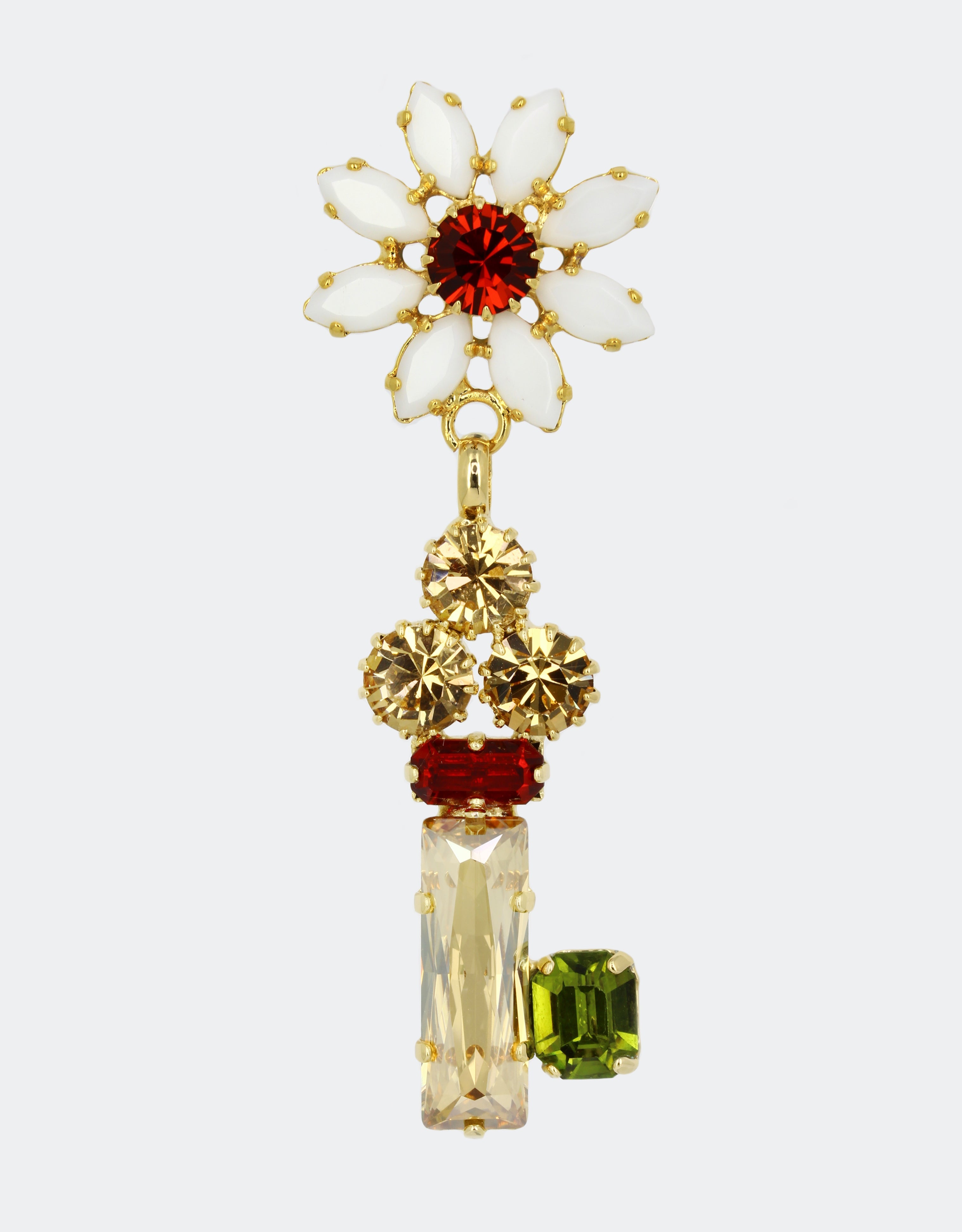 scarlet lapel pin a statement groom jewellery