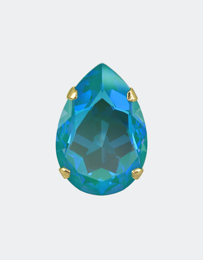 sea blue ring for summer weddings