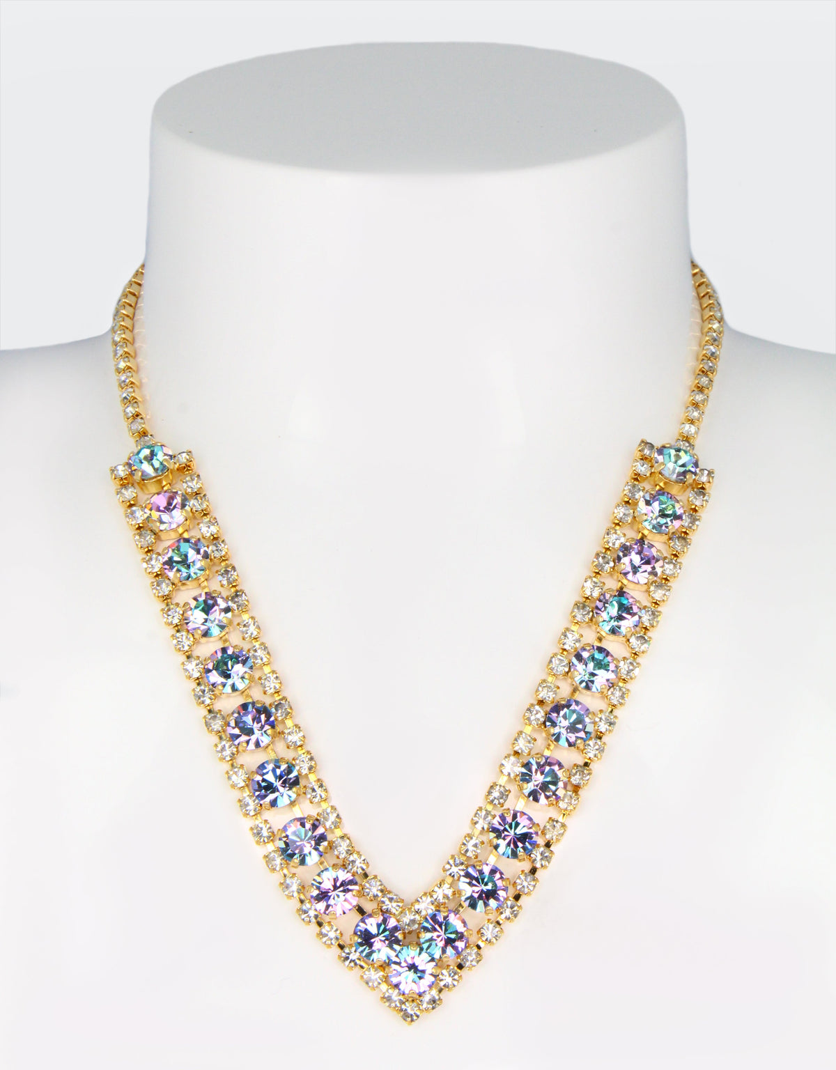 selene crystal luxury necklace for women
