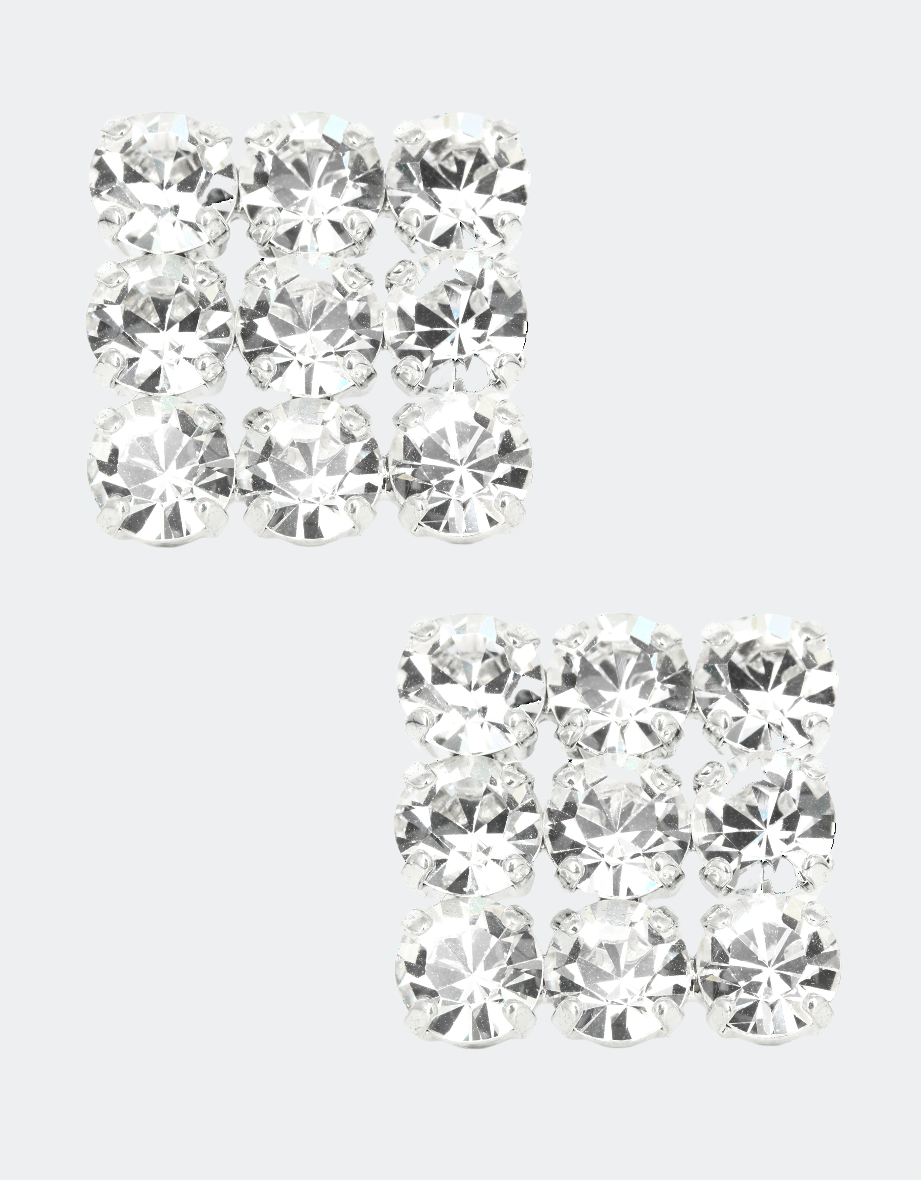 silver crystal cufflink a unique vintage jewellery design for men 
