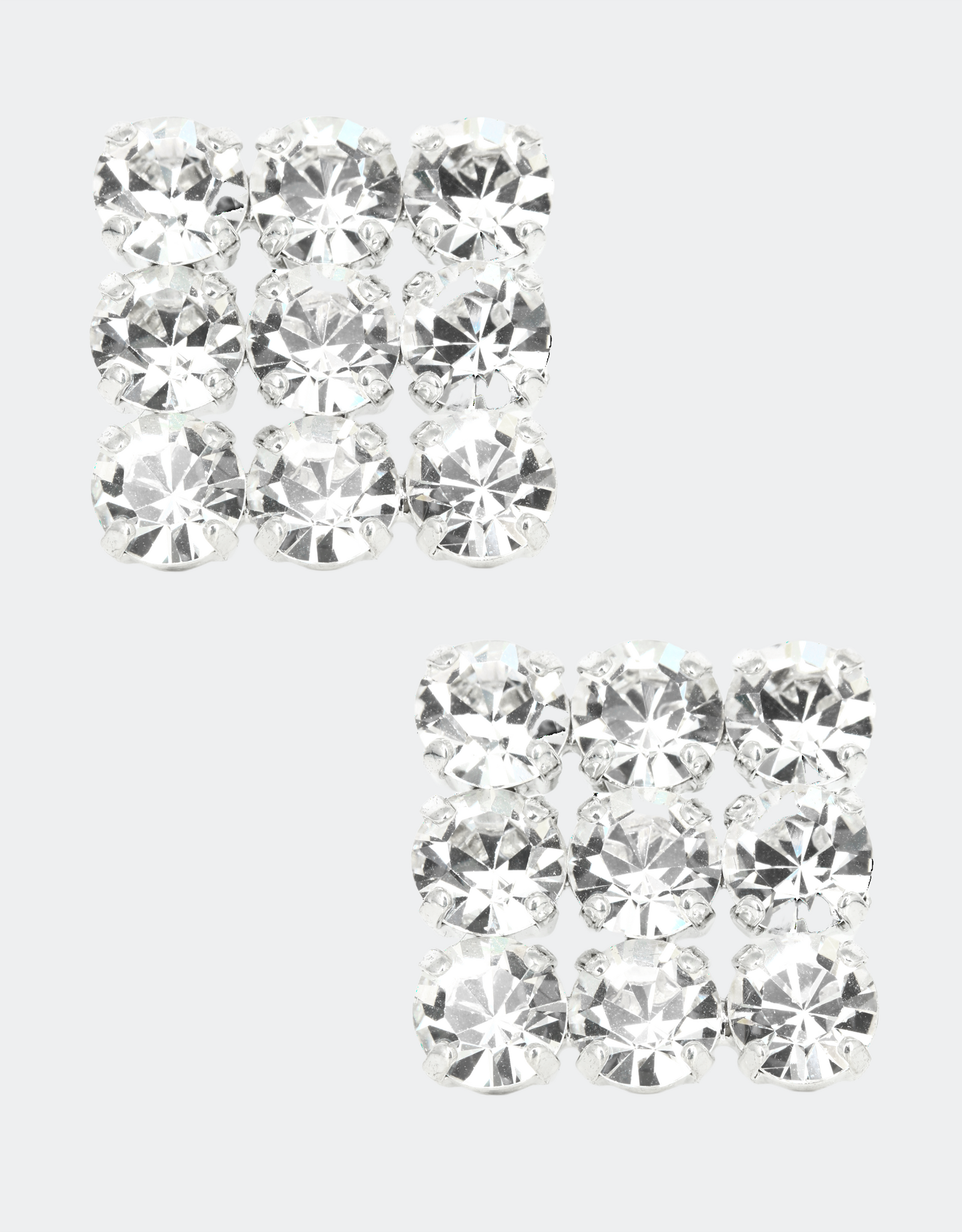 silver crystal cufflink a unique vintage jewellery design for men 