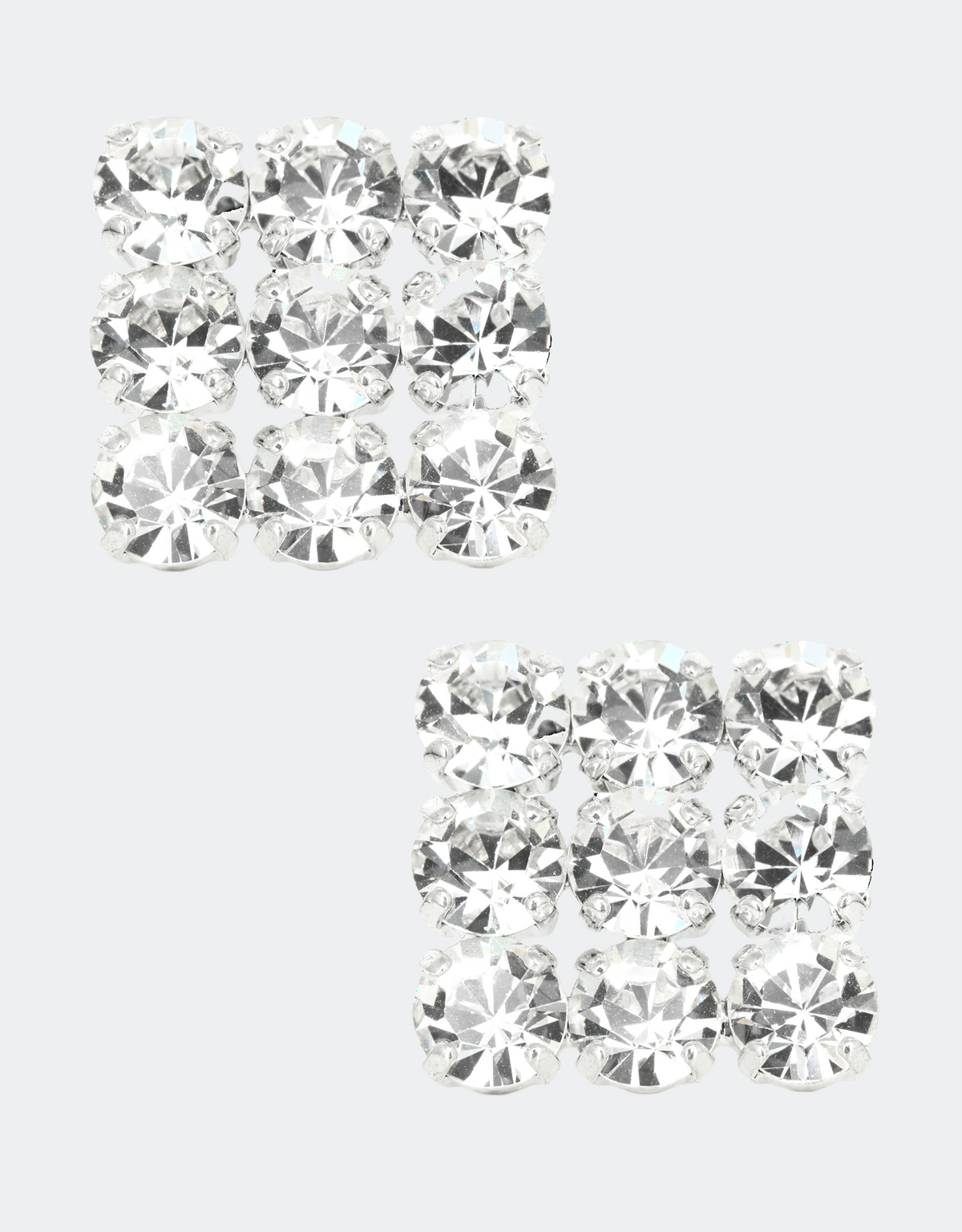 silver crystal cufflink a unique vintage jewellery design for men 