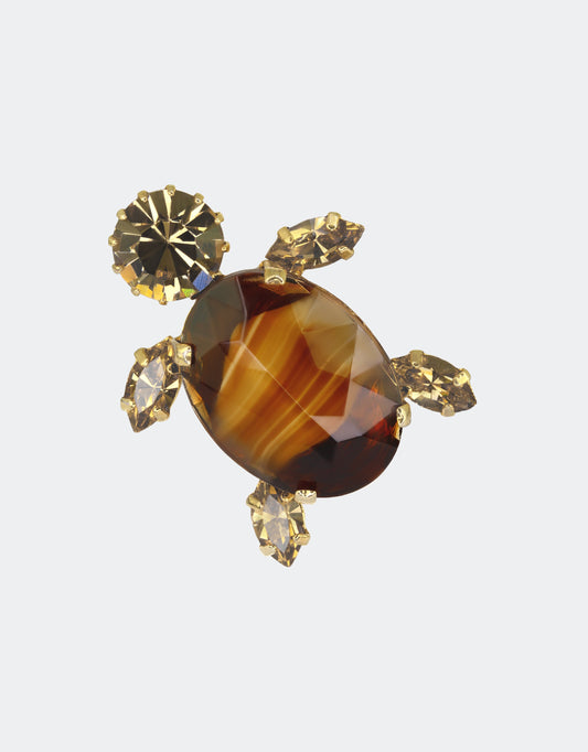 tortoise crystal ring a luxury statement jewellery 