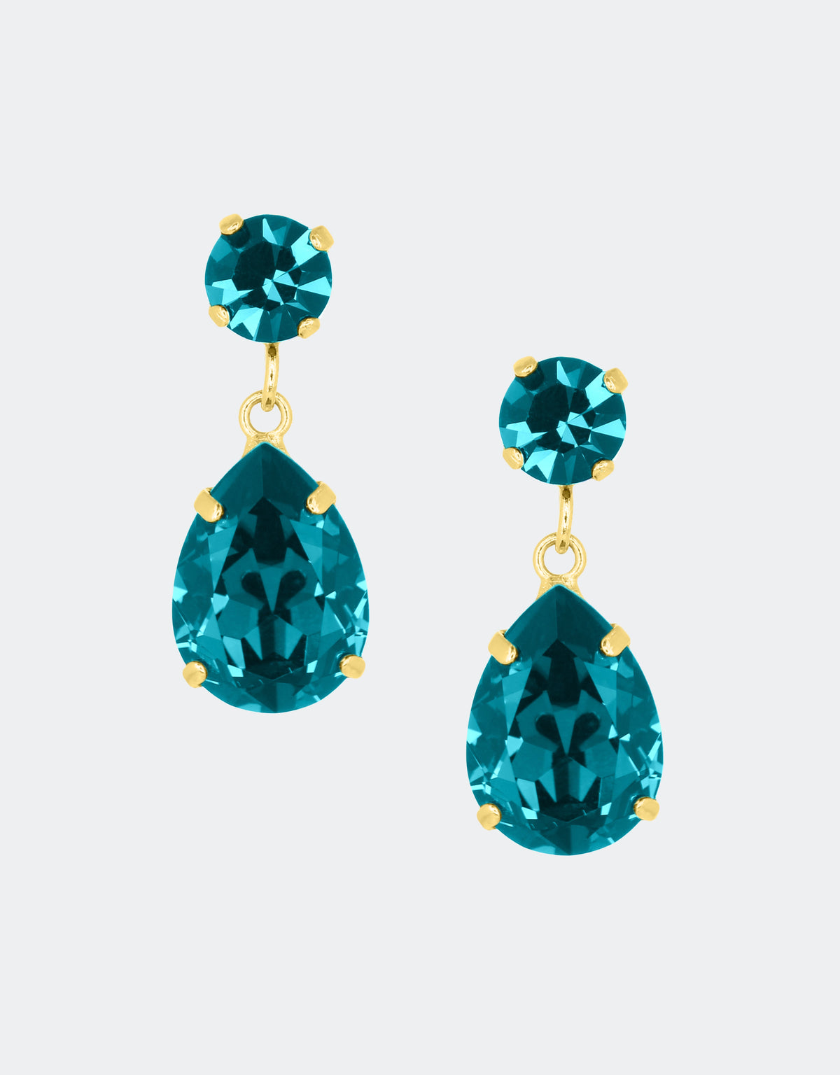 turquoise blue earrings, a classy women jewellery