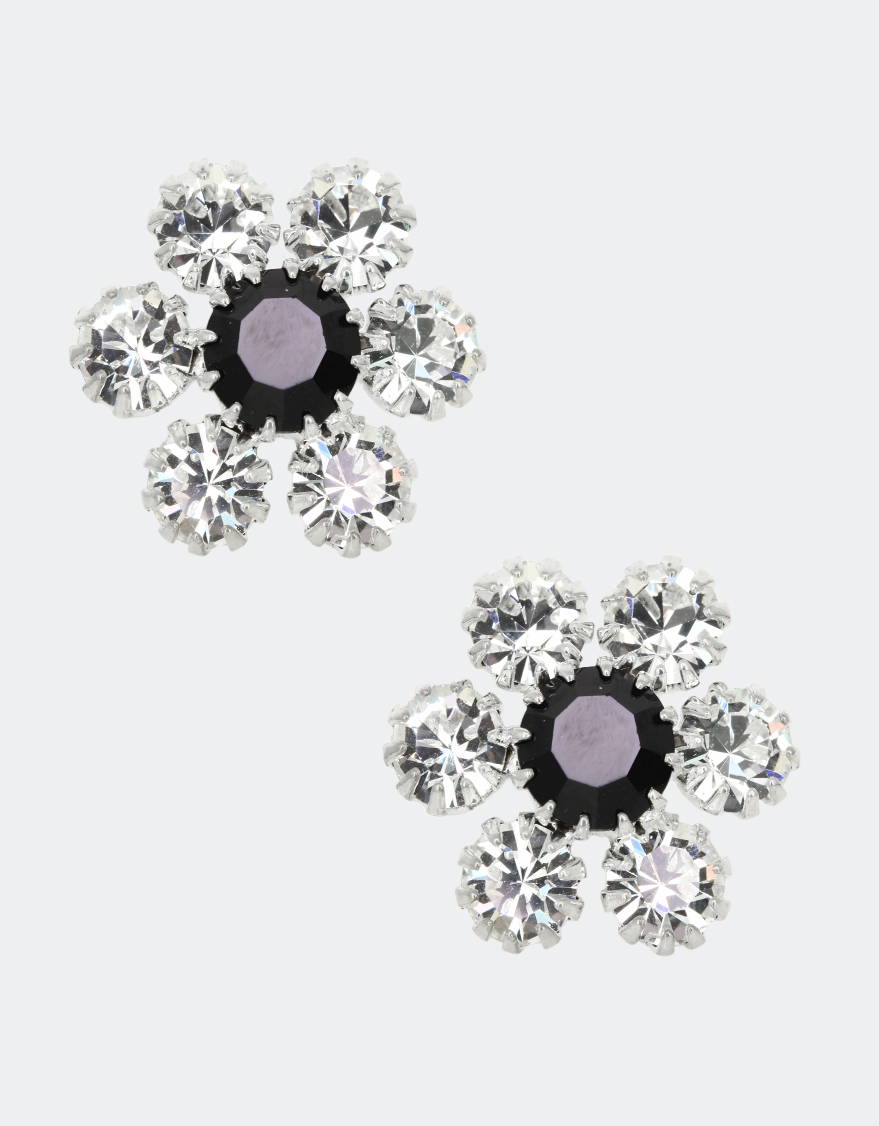 violet crystal cufflinks for evening parties
