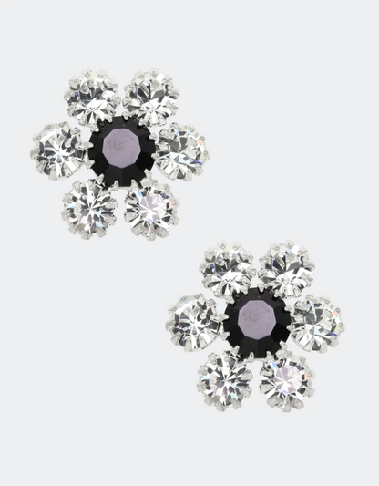 violet crystal cufflinks for evening parties